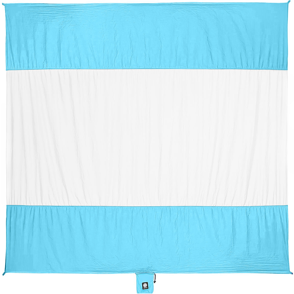 WEKAPO Sand Free Beach Blanket, White
