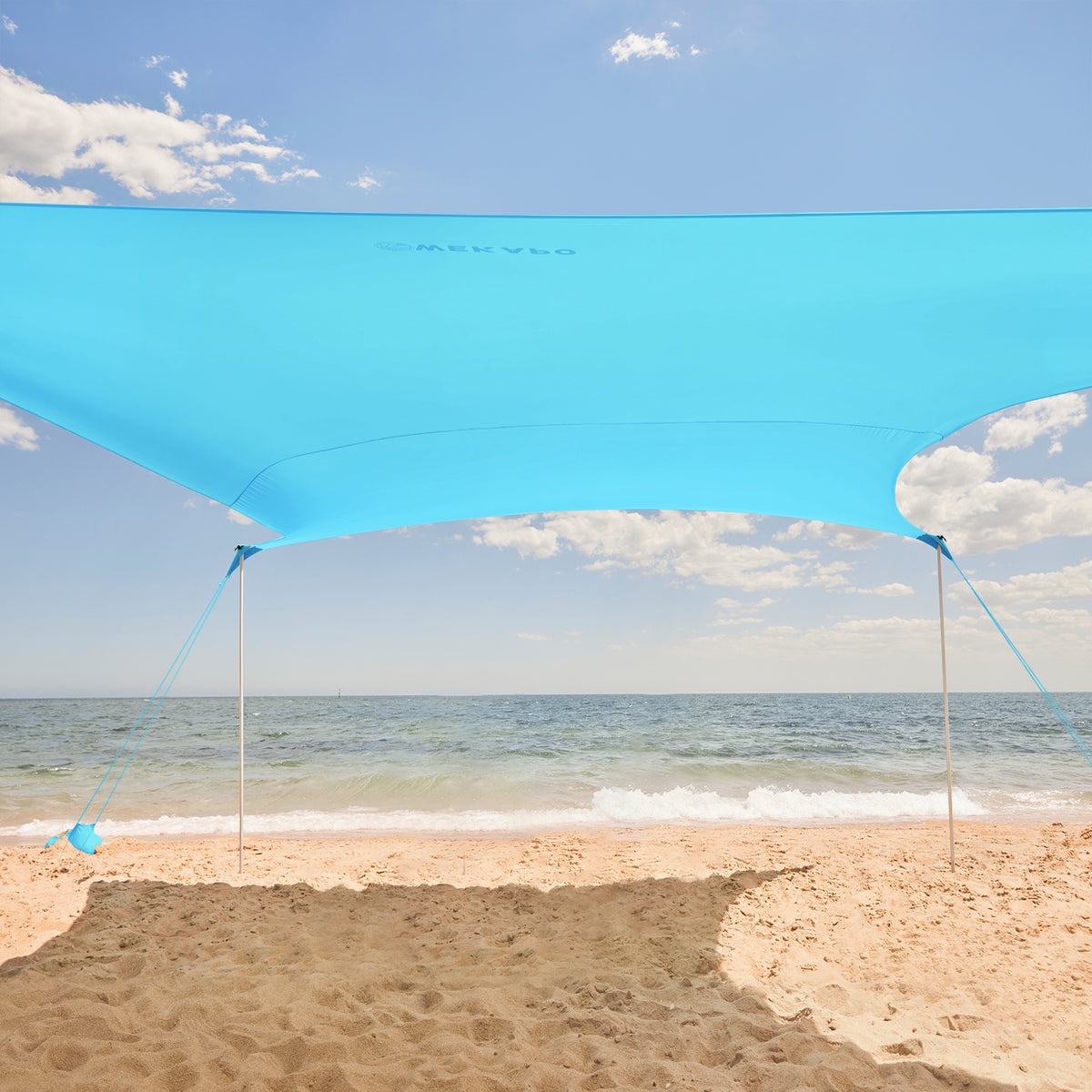 WEKAPO Beach Tent Sun Shelter,Blue