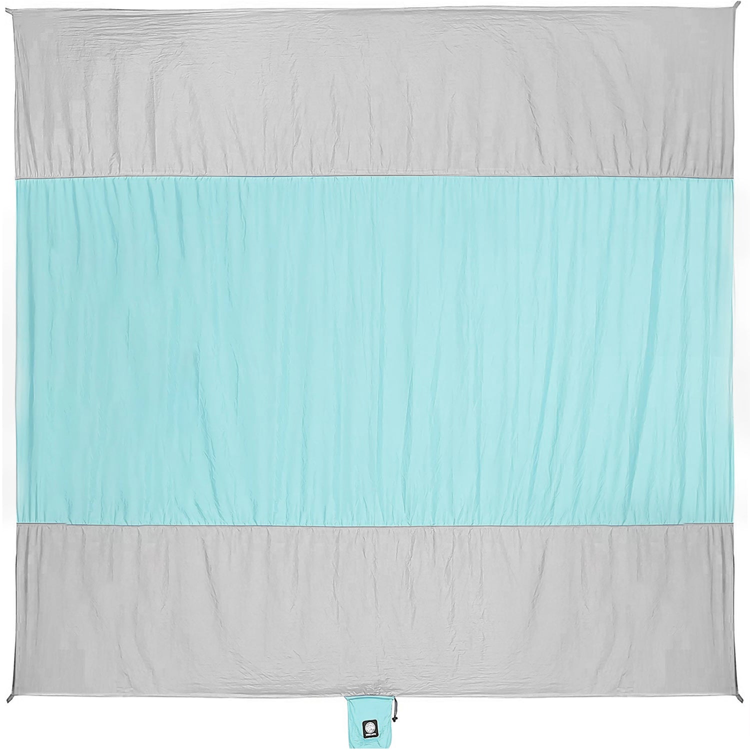 WEKAPO Sand Free Beach Blanket, Grey