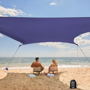 WEKAPO Beach Tent Sun Shelter,Navy