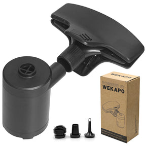 WEKAPO Portable Electric Air Pump & Nozzle Set for Air Loungers