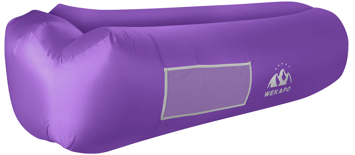 WEKAPO Inflatable Lounger Air Sofa,Purple