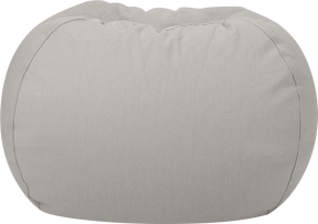 WEKAPO Stuffed Animal Storage Bean Bag Cover,Solid Grey