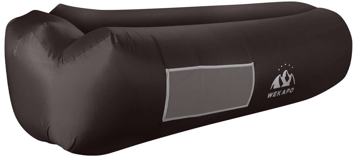 WEKAPO Inflatable Lounger Air Sofa,Taupe