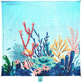 WEKAPO Sand Free Beach Blanket,  Ocean Wonderland