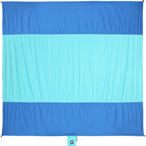 WEKAPO Sand Free Beach Blanket, Blue