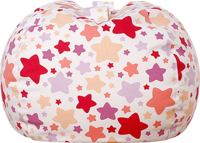 WEKAPO Stuffed Animal Storage Bean Bag Cover,Large star