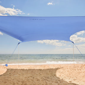 WEKAPO Beach Tent Sun Shelter,Periwinkle Blue