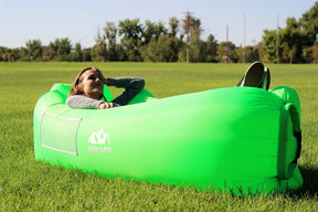 WEKAPO Inflatable Lounger Air Sofa,Green