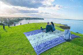 WEKAPO Sand Free Beach Blanket, Bohemian Sealife