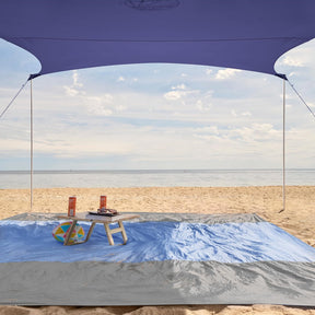 WEKAPO Beach Tent Sun Shelter,Navy