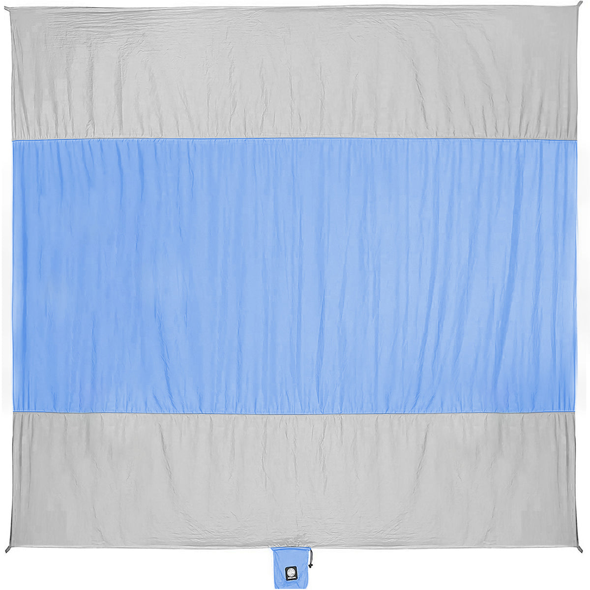 WEKAPO Sand Free Beach Blanket, Periwinkle Blue