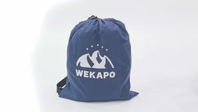 WEKAPO Inflatable Couch with Pump,Black